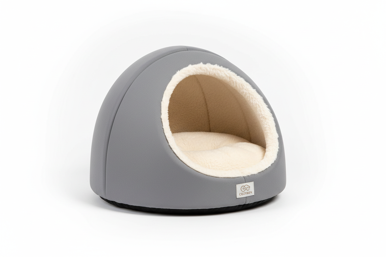 Semi-Closed Cat Bed Nest