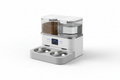 Automatic Cat Feeder & Water Dispenser with Dual Bowl Design